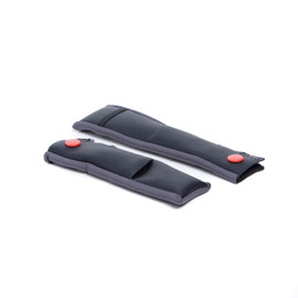 AGV CHIN STRAP PADS TOURMODULAR (L-XL-XXL) - GREY/BLACK