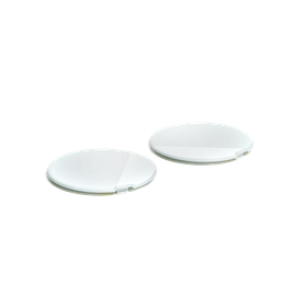 AGV PAINTED SCREW COVERS ORBYT - BLOCK MATT LIGHT GREY/EBONY/WH