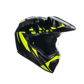 AX9 AGV E2205 MULTI MPLK - STEPPA CARBON/GREY/YELLOW FLUO