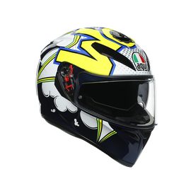 K3 SV E2205 MULTI - BUBBLE BLUE/WH/YELLOW FLUO